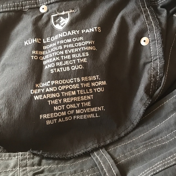 KUHL BLACK ROLL-UP PANTS - Picture 10 of 13